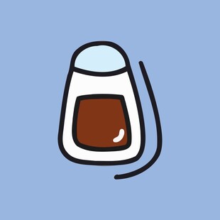 简约风调味瓶图标