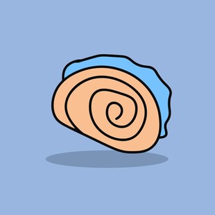 蓝色碗中的多彩蔬果