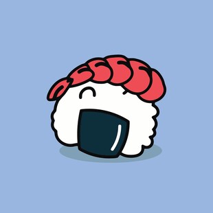 可爱卡通寿司形象