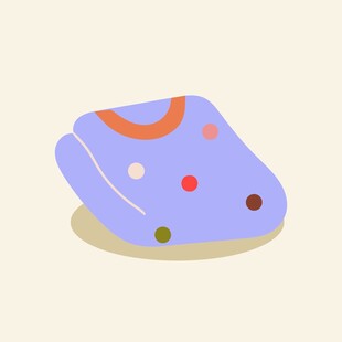 卡通风格多彩小物件