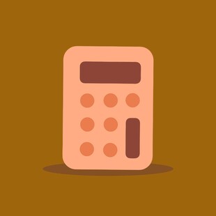 简约风格计算器图标