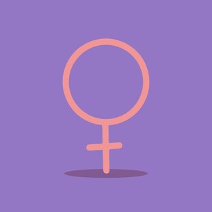 女性性别符号图标