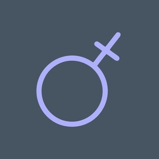 女性性别符号图标