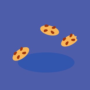 空中掉落的美味披萨片