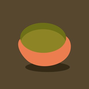 双色拼接立体圆球