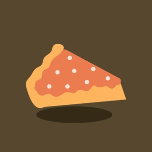 美味水果派切片