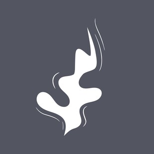 简约蓝色手提包设计图