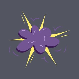 简约蓝色手提包设计图