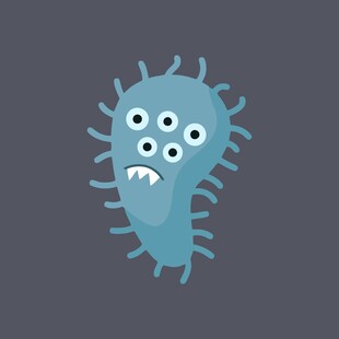 简约蓝色手提包设计图