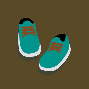 简约蓝色手提包设计图