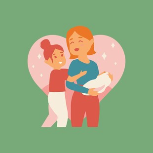 简约蓝色手提包设计图