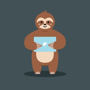 树懒手持平板电脑