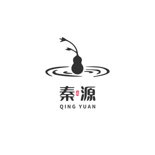 葫芦医馆简约风标志设计