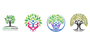 类树木标志插图成长力量png