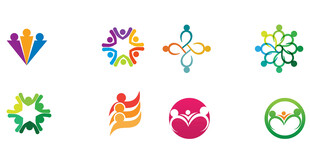 多样创意标志设计集合png