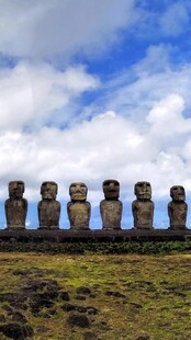复活节岛石像