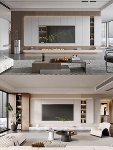 电视背景墙 客厅效果图 电视墙