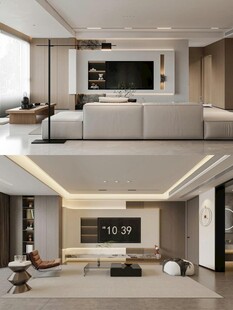 电视背景墙 客厅效果图 电视墙