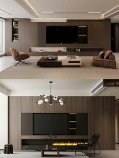 电视背景墙 客厅效果图 电视墙