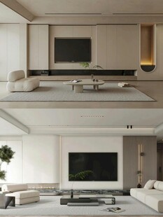 电视背景墙 客厅效果图 电视墙