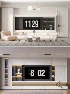 电视背景墙 客厅效果图 电视墙