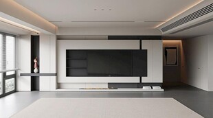 电视背景墙 客厅效果图 电视墙