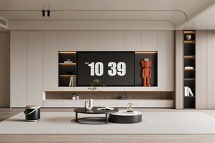 电视背景墙 客厅效果图 电视墙