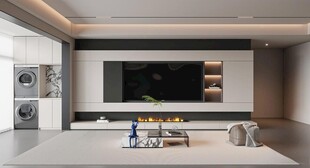 电视背景墙 客厅效果图 电视墙