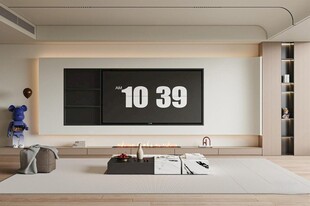 电视背景墙 客厅效果图 电视墙