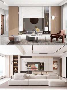 电视背景墙 客厅效果图 电视墙