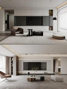 电视背景墙 客厅效果图 电视墙