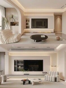 电视背景墙 客厅效果图 电视墙