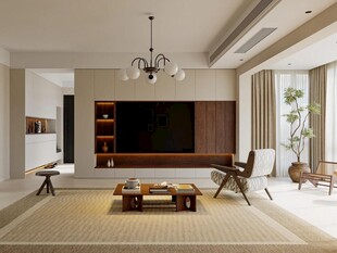 电视背景墙 客厅效果图 电视墙