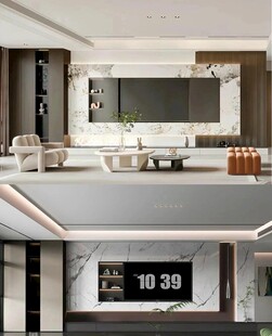 电视背景墙 客厅效果图 电视墙