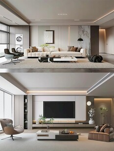 电视背景墙 客厅效果图 电视墙