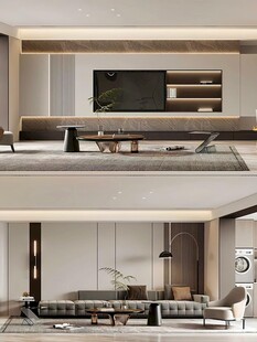 电视背景墙 客厅效果图 电视墙