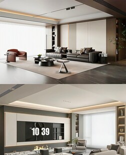 电视背景墙 客厅效果图 电视墙