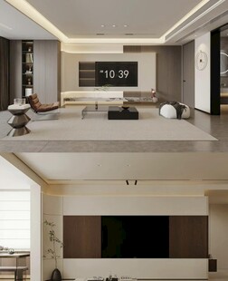 电视背景墙 客厅效果图 电视墙