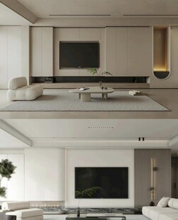 电视背景墙 客厅效果图 电视墙