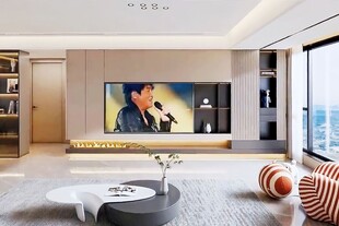 电视背景墙 客厅效果图 电视墙