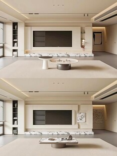 电视背景墙 客厅效果图 电视墙