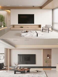 电视背景墙 客厅效果图 电视墙