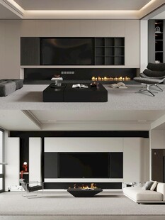 电视背景墙 客厅效果图 电视墙