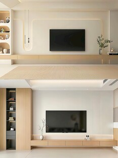电视背景墙 客厅效果图 电视墙