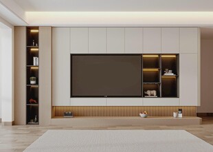电视背景墙 客厅效果图 电视墙