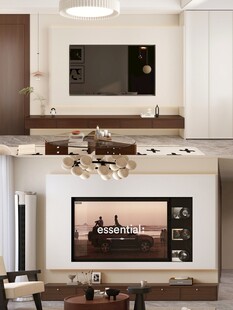 电视背景墙 客厅效果图 电视墙