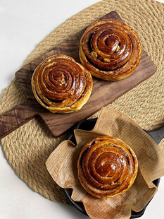肉桂卷面包