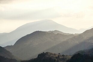 层峦叠嶂美景