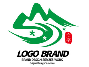 山景道路民宿旅游文旅标志