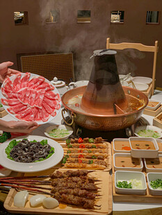 铜锅涮肉